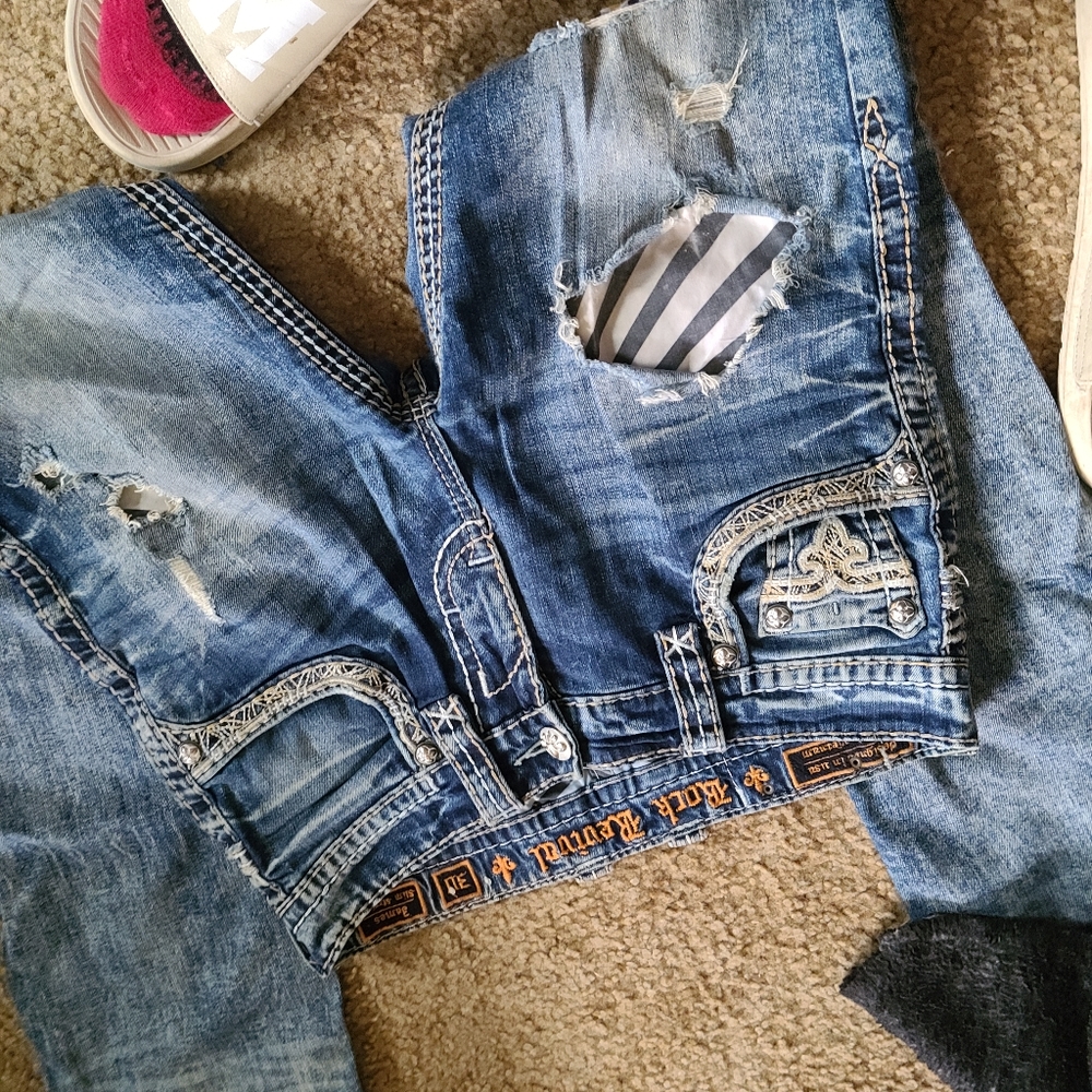 Rock Revival Jeans size 30 waist and length